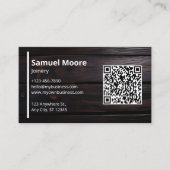 アフリカ素朴のブラックウッド訪問 名刺 (正面)