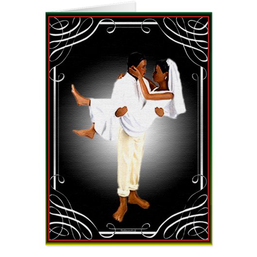 アフリカ結婚の (正面)