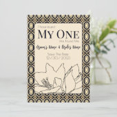 アフリカ結婚の セーブザデート (スタンド正面)