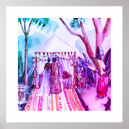 アフリカ結婚の ポスター