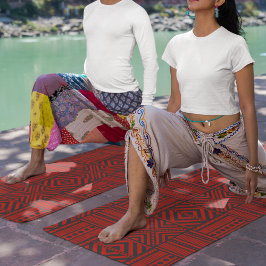 アフリカ縁ど族 ヨガマット