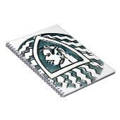 アフリカ美しいボンゴマサイポートレートトバルアート ノートブック (右側)