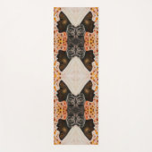 アフリカ美しいヨガマットかわいらし – 女絵画性 ヨガマット (正面)