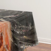 アフリカ美しい女性タブレ絵画クロス テーブルクロス (インサイチュ)