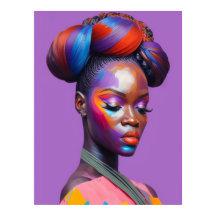 アフリカ美しい女性ポートレート1