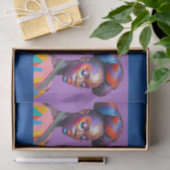 アフリカ美しい女性ポートレート1 薄葉紙 (ギフト)