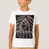 アフリカ美しい:ボンゴマサイポートレート部族芸術 Tシャツ (正面)