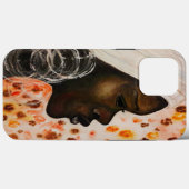 アフリカ美しい – 女性 – 水絵画色 Case-Mate iPhoneケース (裏面 (横))