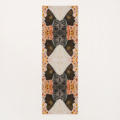 アフリカ美しい – 水絵画色の色 – 芸術 ヨガマット (裏面)