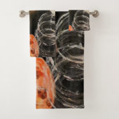 アフリカ美しい – 水絵画色 バスタオルセット (インサイチュ)