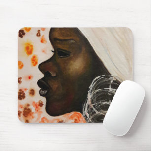アフリカ美しい – 水絵画色 マウスパッド
