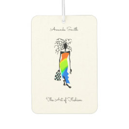 アフリカ美術エレガントとファッションスタイリッシュレディ カーエアーフレッシュナー