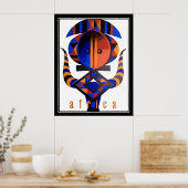 アフリカ美術デコヴィンテージポスター2 ポスター (キッチン)