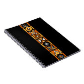 アフリカ美術パターン ノートブック (右側)