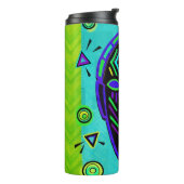 アフリカ美術ポップ・アートの品 タンブラー (回転左)