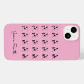 アフリカ美術感動的ダンス iPhoneケース (裏面横)