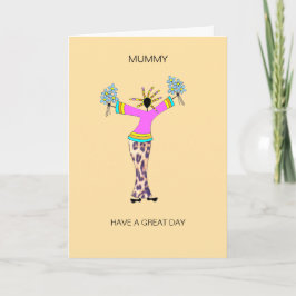 アフリカ美術素晴らしデイミイラ カード