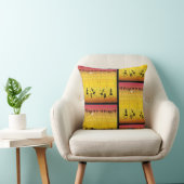 アフリカ美術素晴らし熱帯の夕日 クッション (椅子)