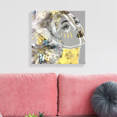 アフリカ美術 キャンバスプリント (インサイチュ (リビング))