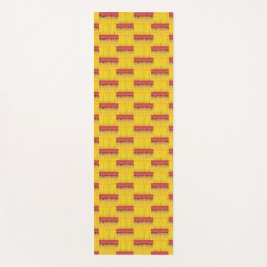 アフリカ美術、ココナッツツリーズヨガマット ヨガマット (正面)