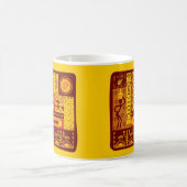アフリカ美術 コーヒーマグカップ (中央)