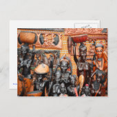 アフリカ美術 ポストカード (正面/裏面)