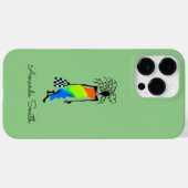 アフリカ美術，ロンドンファッションレディipad/iphoneケース Case-Mate iPhoneケース (裏面 (横))