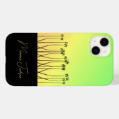 アフリカ美術、熱帯夏のケースメイトiPhone Cas Case-Mate iPhoneケース (裏面 (横))