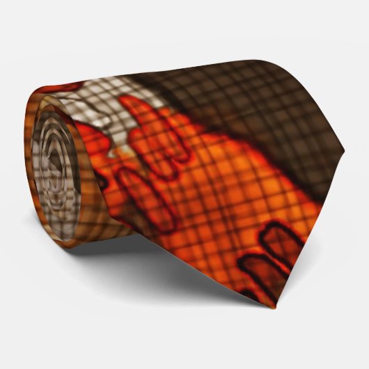 アフリカ色のタイ ネクタイ (ロール)