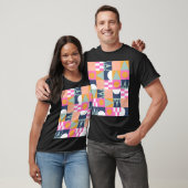 アフリカ色ブロック、幾何学的パターン。 Tシャツ (ユニセックス)