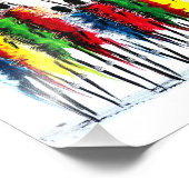 アフリカ色 フォトプリント            (角)