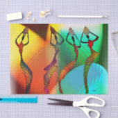 アフリカ花瓶紙吹雪お祝い 薄葉紙 (クラフト)