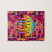 アフリカ装飾用ジグソーパズル ジグソーパズル (横)