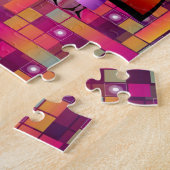 アフリカ装飾用ジグソーパズル ジグソーパズル (側面)