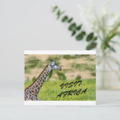 アフリカ訪問 ポストカード (スタンド正面)