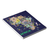 アフリカ諸国 ノートパッド (アングル)