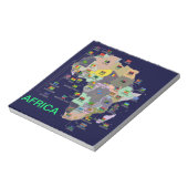 アフリカ諸国 ノートパッド (回転)