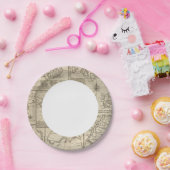 アフリカ諸島 ペーパープレート (パーティー)