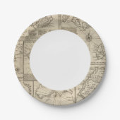 アフリカ諸島 ペーパープレート (正面)