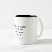 アフリカ諺 ツートーンマグカップ (正面右)