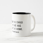 アフリカ諺 ツートーンマグカップ (正面右)