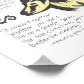 アフリカ諺 ポスター (角)