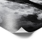 アフリカ象（ふくらはぎ黒白） フォトプリント            (角)