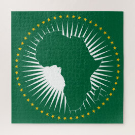 アフリカ連合国旗（アフリカ）（パナアフリカ） ジグソーパズル