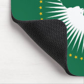 アフリカ連合国旗(アフリカ)(パナアフリカ) マウスパッド (コーナー)