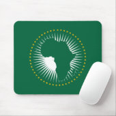 アフリカ連合国旗(アフリカ)(パナアフリカ) マウスパッド (マウス)