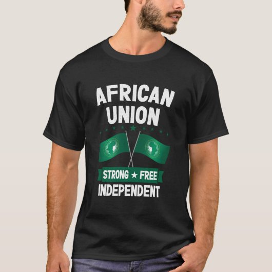 アフリカ連合 Tシャツ (正面)