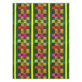 アフリカ部族抽象芸術芸術 テーブルクロス (正面)