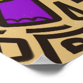 アフリカ野生動物アートポスター ポスター (角)