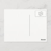 アフリカ野生動物芸術はがき ポストカード (裏面)